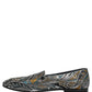 Multicolor Paisley Brocade Men Loafers Shoes