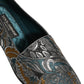 Multicolor Paisley Brocade Men Loafers Shoes