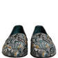 Multicolor Paisley Brocade Men Loafers Shoes