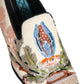 Multicolor Sequin Embroidered Loafers Shoes