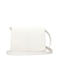 White Polyethylene Crossbody Bag
