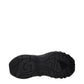 Black Fabric Sneakers