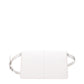White Polyethylene Crossbody Bag