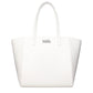 White Polyethylene Shoulder Bag