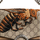Supreme Monogram Bee Embroidered Shoulder Bag