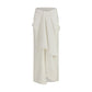 White Wool Oves Aries Long Skirt