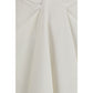 White Wool Oves Aries Long Skirt