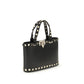 Black Calf Leather Bos Taurus Handbag