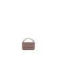 Beige Calf Leather Bos Taurus Shoulder Bag
