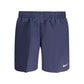 Blue Polyester Men's Swimwear