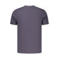 Blue Cotton Men's T-Shirt