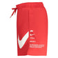 Rosso Poliestere Uomo Swim Boxer