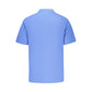 Blue Cotton Men's Polo