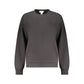 Black Cotton Womens Sweatshirt