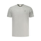 Gray Cotton Men's T-Shirt