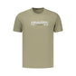 Green Cotton Men's T-Shirt
