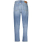 Blue Cotton Women's Jeans