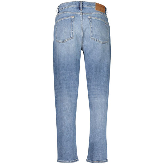 Blue Cotton Women's Jeans