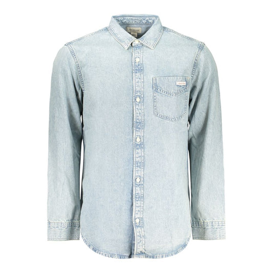 Azzurro Cotton Mens Shirt