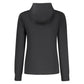 Black Cotton Women's Sweatshirt