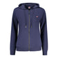 Blue Cotton Women's Sweatshirt