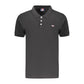 Black Cotton Women's Polo Shirt