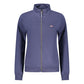 Blue Cotton Women Sweatshirt