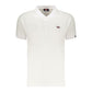 Blue Cotton Women Polo Shirt