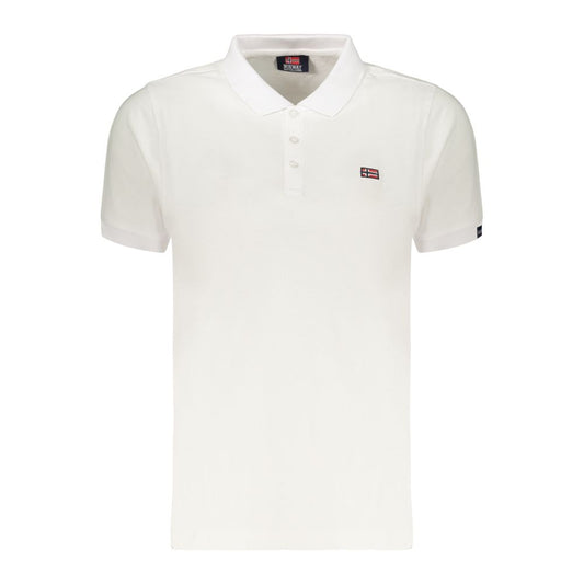 Blue Cotton Women Polo Shirt
