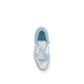 Blue Polyester Low Top Sneakers
