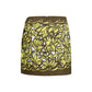 Multicolor Hemp Mini Skirt