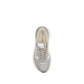Gray Polyester Low Top Sneakers
