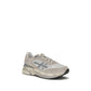 Gray Calf Leather Bos Taurus Sneakers