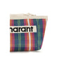 Multicolor Nylon Clutch Bag