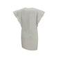 White Cotton Casual Dress