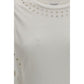 White Cotton Casual Dress