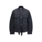 Black Modal Full-Length Jacket