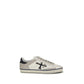 White Calf Leather Bos Taurus Low Top Sneakers