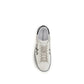 White Calf Leather Bos Taurus Low Top Sneakers