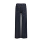 Blue Cotton Jeans Denim