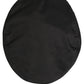 Men Black Cotton Stretch Newsboy Cloth Capello Hat