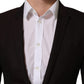 Brown Wool GOLD Single Breasted Men Jacket