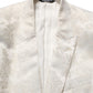 Off White Floral Single Breasted Men Jacket