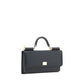 Black Calf Leather Bos Taurus Shoulder Bag