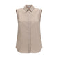 Beige Cotton Shirt