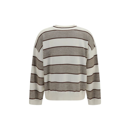 Beige Wool Oves Aries Sweatshirt