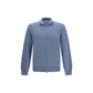 Blue Cashmere Cardigan