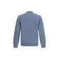 Blue Cashmere Cardigan