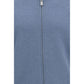 Blue Cashmere Cardigan