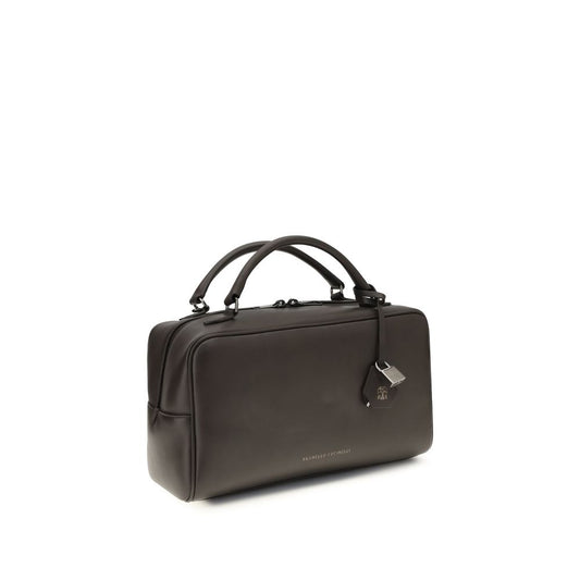 Brown Calf Leather Bos Taurus Handbag